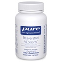 Tīra iekapsulēšana Resveratrol VES-Sorb -    - hipoalerģisks atbalsts šūnu un sirds un asinsvadu veselībai * - 90 kapsulas