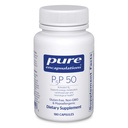 Pure Encapsulations P5P 50 - aktīvs vitamīns B6 - atbalsta enerģijas vielmaiņu un smadzeņu veselību* - bez lipekļa un ne-GMO - 180 kapsulas