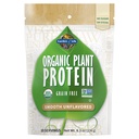 Dabas dārzs Organisko augu proteīns Gluds Neflavored pulveris, 10 Kalpojumi - Vegan, bez graudiem un lipekļa augu bāzes proteīns Shake, 1B KVV probiotikas un fermenti, bez cukura vai Stevia, 15g proteīns