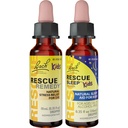 Bērnu dienas un nakts paka, bach rescue Restedy Kids Dropper [un] RESCUE miega bērniem Dropper- 2-Pk, Stress Relief & Miega atbalsts ar dabas puķu essences, Homeopātiskā, Ne-Alcohol Formula, 10ml Ea