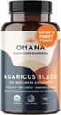 Aloha zāles Pure Agaricus Blazei 500 mg 90 Veģetārās kapsulas Certified Organic