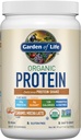 Garden of Life Vegan Protein Powder - Karamel Mocha Latte - 20g augu proteīns, BCAAs, probiotikas un gremošanas enzīmi - bez lipekļa, ne-GMO