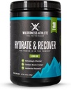 Wilderness Sportists - Hydrate & Atgūt ; Šķidruma hidrācijas pulveris Elektrolītu Dzēriens Mix - Atgūt ātrāku ar Bcaas - Hydrate Pulveris ar 1000mg C vitamīna - 30 Kalpojot Tub (Lemon Laims)