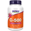 NOW piedevas, C-500 vitamīns ar Rose Hips, aizsardzība pret oksidēšanos*, 250 tabletes