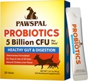 Probiotikas suņiem un kaķiem, 5 miljardu KVV, Veterinārārsts Formulēts, Gremošanas un Imūnās veselības, Gut Flora līdzsvars, Visi dabas probiotikas pulveris, Vistas aknu Flavor, 20 Sticks