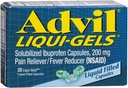 Advil 200 mg Liqui- Gels 20 ea (12 tablešu iepakojums)