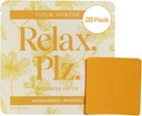 Fleur Marche Relax, Plz Botānika Papildinājums Patch - Kalmēšana & Relaxing Wellness Patch ar Ashwagandha, Chamomile un citi Powerful Adaptogens - Augsta Biopieejams - 28 Patches