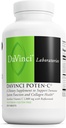 DAVINCI Labs Poten-C - atbalsts Imūnsistēmas funkcijas & Kolagēna veselība * - C vitamīns, kalcijs, magnijs, cinks, kālijs, mangāns un bioflavonoīdi - Veģetārs - bez lipekļa - 250 tabletes