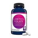 MD Life L-metilfolāts 10 mg Papildinājums - Profesionālās klases aktīvā L metilfolāta Papildinājums - 90 kapsulas - L-metilfolāts 10mg - maksimālā aktivitāte MTHFR W/Essential Aminoskābes