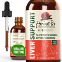 Pet Liver - Support Supplement for Dogs - Milk Thistle & Dandelion & Potent