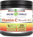 Amazing Formulas C vitamīns (Askorbīnskābe) 8 Oz pulvera papildinājums 