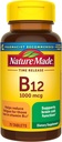 Dabā ražots vitamīns B12 1000 μg, uztura bagātinātājs enerģijas vielmaiņas atbalstam, 75 Time Release tablets, 75 Day Supply