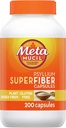 Metamucils SuperFiber Psillija kapsulas bez lipekļa un bez cukura, 200 Ct