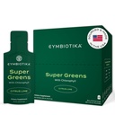 CYMBIOTIKA Super Greens papildinājums ar hlorofilu, Spirulīnu, dienas Vegan Superfood paketēm gremošanas Gut veselībai, detoksu, enerģiju un imunitāti, Citrus Lime Flavor, 15 ml maisiņi, 30 iepakojums