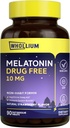 Melatonīns 10 mg, dabīgs zemeņu flavors, viegli kausējams, nakts atpūtas režīms, Mind Calm, 90 cilnes