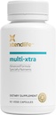 Xtendlife Multi-Xtra Multivitamīnu imūnai, sirds un enerģijas atbalstam - 40+ Biopieejamie vitamīni, minerālvielas, antioksidanti un ārstniecības augi - vīriešiem, sievietēm un bērniem - 30 dienu piegādes