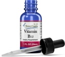 Vitamīns B12 Šķidrie pilieni Ražots ASV - Cyanocobalamin Pilieni 500% DV uz vienu Kalpošanu - 36 Kalpojumi uz vienu konteineru - Great vīriešiem, sievietēm, bērniem - Vegan bagātinātāji - Bulk Izmēri Pieejams arī